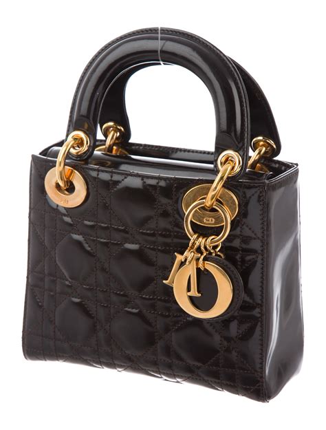 mini.lady dior bag|pre owned lady dior bag.